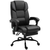 See more information about the Vinsetto 6-Point Pu Leather Massage Office Chair