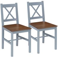 See more information about the Homcom Dining Chairs Set of 2