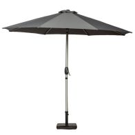 See more information about the Crank & Tilt Garden Parasol by Royal Craft - 3M Grey