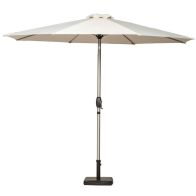 See more information about the Crank & Tilt Garden Parasol by Royal Craft - 3M Ivory