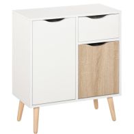 See more information about the Homcom Sideboard Floor Cabinet Storage Cupboard with Drawer for Bedroom