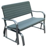 See more information about the Outsunny 2 Seats Garden Glider Bench