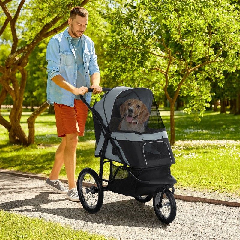 PawHut Pet Stroller Jogger for Medium