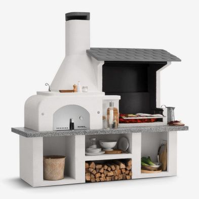See more information about the Antille Masonry Garden BBQ Kitchen by Palazzetti