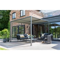 See more information about the Sliding Garden Gazebo by Garden Must Haves with a Grey Canopy