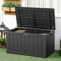 See more information about the Outsunny 336 Litre Extra Large Outdoor Garden Storage Box