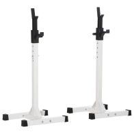 See more information about the Homcom Heavy Duty Weight Bar Barbell Squat Stand Barbell Rack Spotter