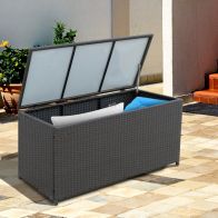 See more information about the Outsunny Rattan Storage Box