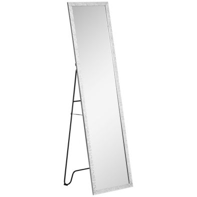 Image of Homcom Full Length Mirror Free Standing Mirror Dressing Mirror With Ps Frame For Bedroom Living Room