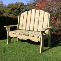 See more information about the Alton Manor Garden Bench by Croft - 2 Seats