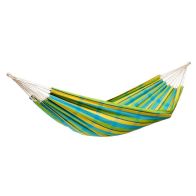 See more information about the Barbados Lemon Hammock - Striped Green Multicoloured