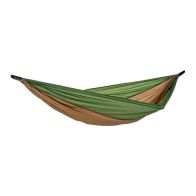 See more information about the Adventure Coyote Hammock - Two Tone Brown & Green