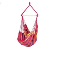 See more information about the Relax Vulcano Hammock Chair - Striped Orange & Red Multicoloured