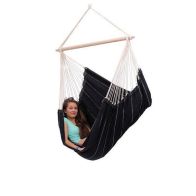 See more information about the Brasil Hammock Chair - Striped Black & White