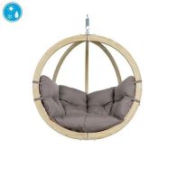 See more information about the Globo Taupe Hanging Globe - Brown