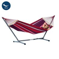 See more information about the Summerset Hammock Set - Striped Red