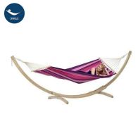 See more information about the Starset Candy Hammock Set - Striped Pink & Purple