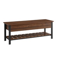See more information about the Farmhouse Hall Bench Dark Brown