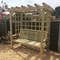 See more information about the Beatrice Garden Arbour by Croft - 3 Seats