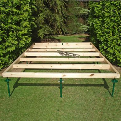 See more information about the Shire 7' x 7' Adjustable Height Shed Base