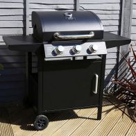 See more information about the Bentley 3 Burner Gas BBQ Black