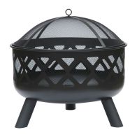 See more information about the Round Garden Fire Pit Black