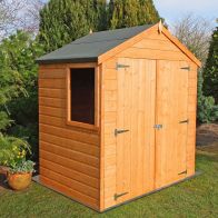 See more information about the Shire Bute 6' x 4' 1" Apex Shed - Premium Dip Treated Shiplap