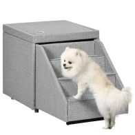 See more information about the PawHut 2 in 1 Dog Steps Ottoman