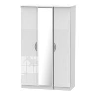 See more information about the Weybourne Tall Wardrobe White 3 Doors