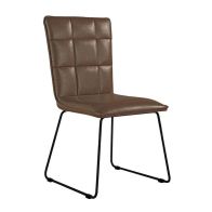 See more information about the Urban Classic Panel Back Dining Chair Brown