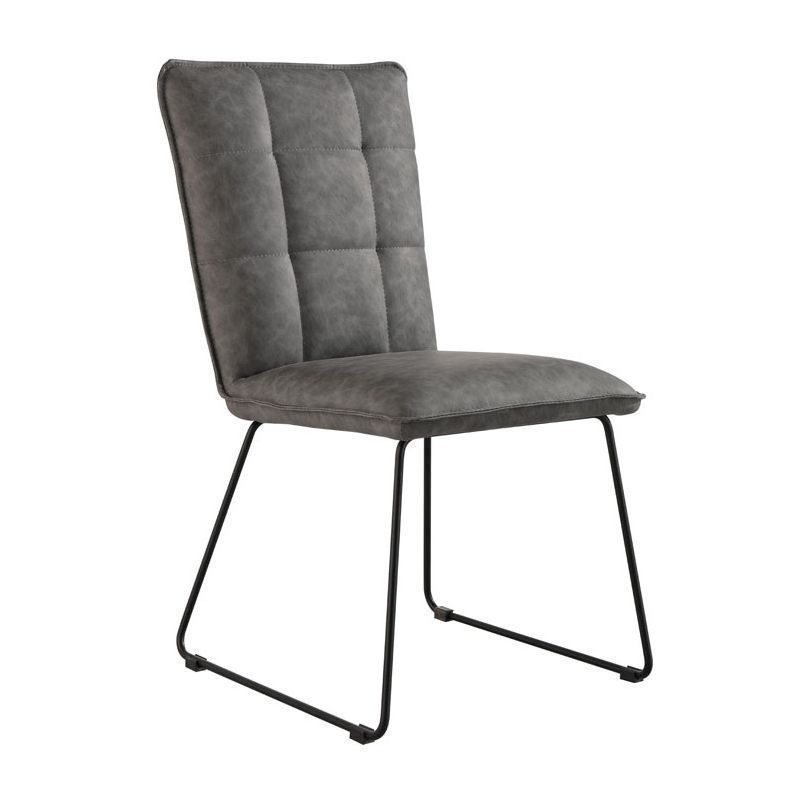 Urban Classic Panel Back Dining Chair Grey
