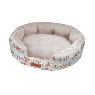 See more information about the Small Dog Bed Blue Cotton 60cm by Cath Kidston