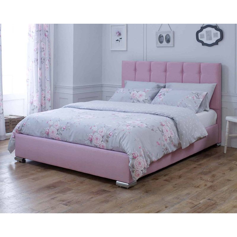 Buy Lansfield Canterbury Classic Pine Pink 4ft Small Double Bed