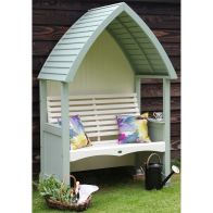 See more information about the AFK Premium Cottage Arbour Heritage Sage & Cream 2 Seat