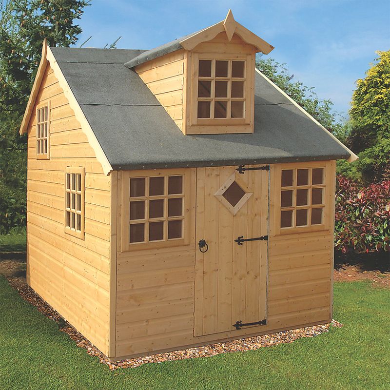 Shire Enchanted Cottage Garden Playhouse (6' x 8')