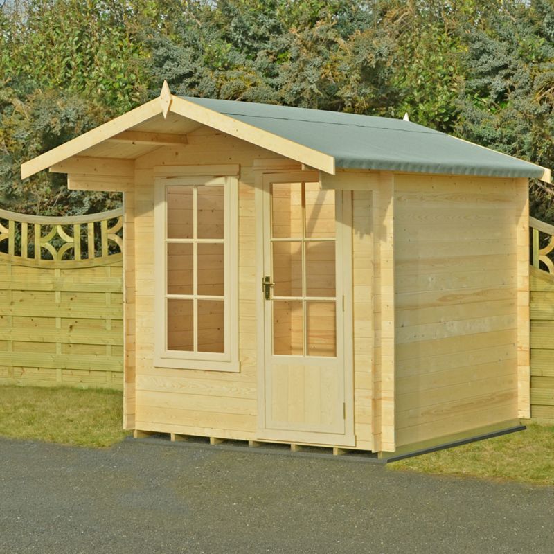 Shire Crinan Garden Log Cabin 19mm 7' x 7'