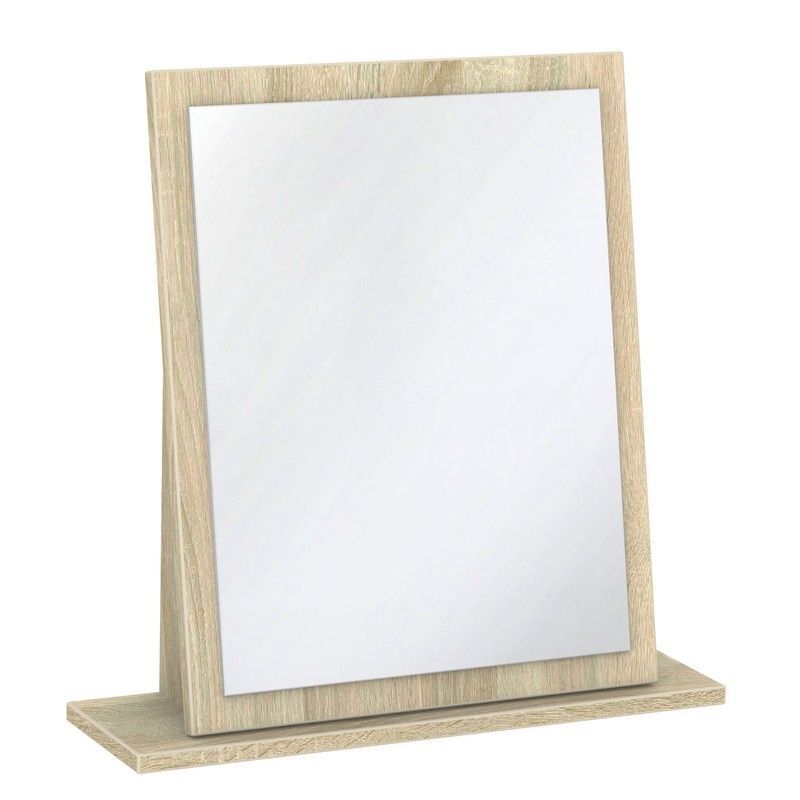 Buxton Small Bedroom Mirror Brown
