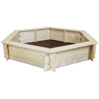 See more information about the Bentley Hexagonal FSC Wood Sand Pit