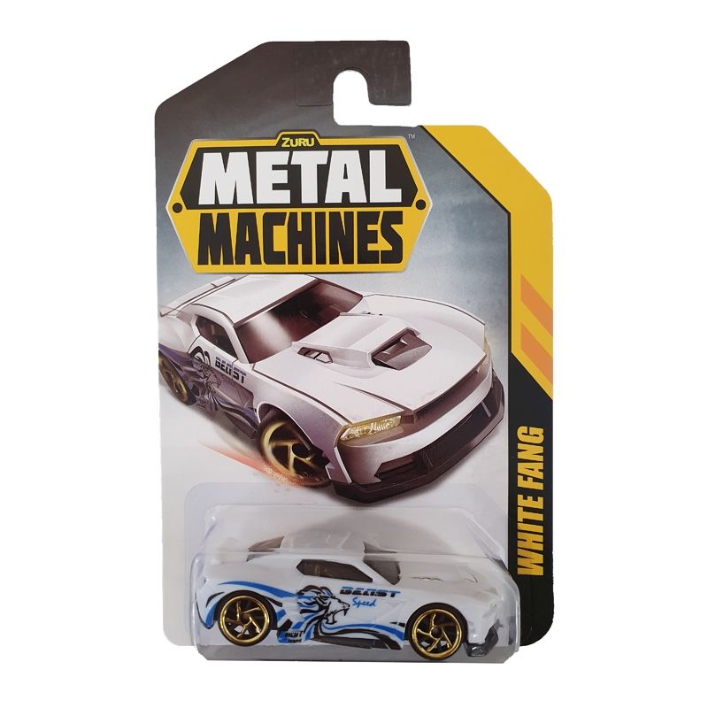 White Fang Zuru Metal Machines Toy Car