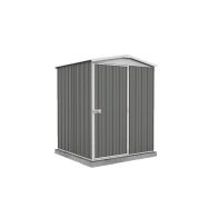 See more information about the Absco Regent 4' 11" x 4' 8" Apex Shed Steel Woodland Grey - Classic