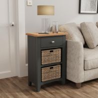 See more information about the Portchester Light Oak & Grey 3 Drawer Chest Of Drawers