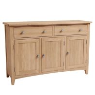 See more information about the Oxford Oak 2 Door 2 Drawer Large Sideboard