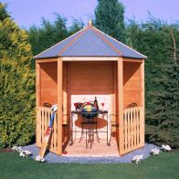 See more information about the Shire Gazebo Garden Arbour (7' x 6')