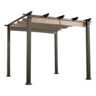 See more information about the Seville Garden Gazebo by Glendale with a 3 x 3M Mocha Canopy