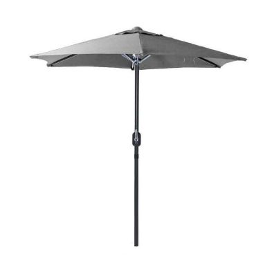 Wensum Patio Garden Umbrella Grey 2.4M