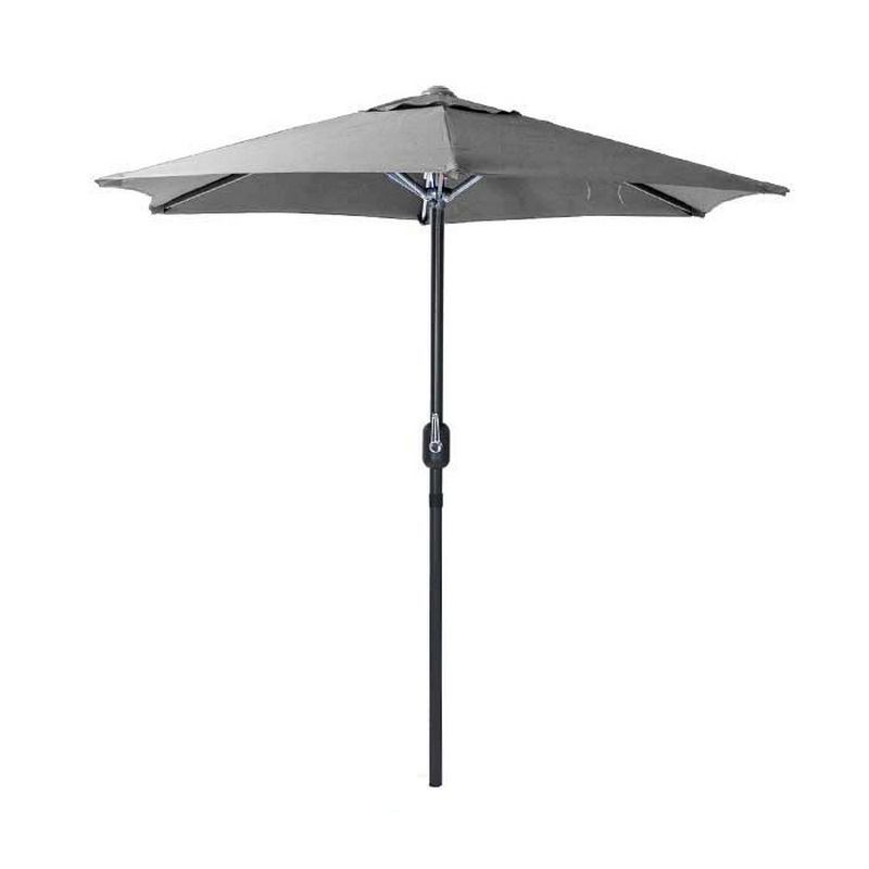Bentley Patio Garden Umbrella Grey 2.4M
