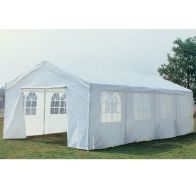 See more information about the Garden Gazebo by Wensum with a White Canopy