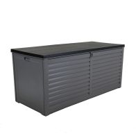 See more information about the Bentley Plastic Garden Storage Box Grey & Black 490L