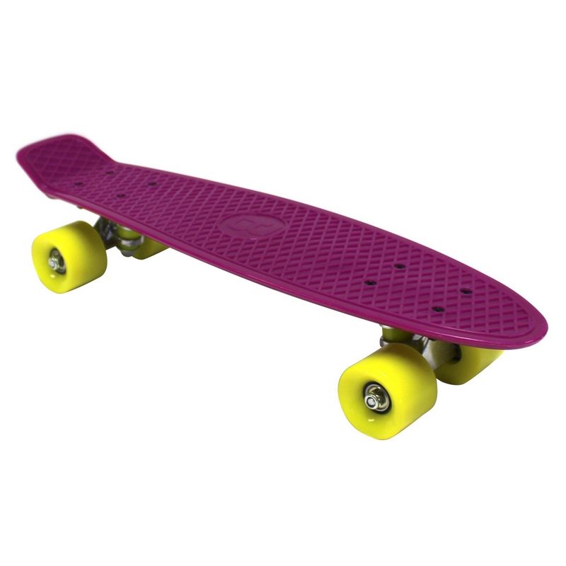 Wensum Retro Mini Skateboard Purple 22in