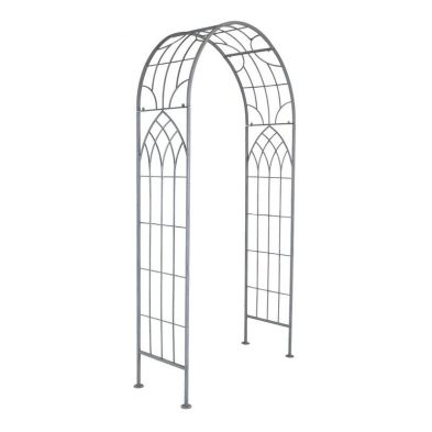 Wensum Wrought Iron Arch Grey